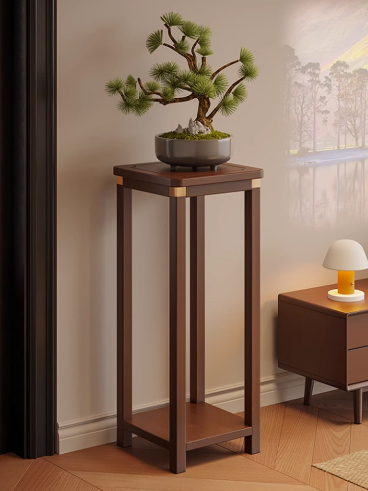 中古风边几侧边柜小茶几收纳柜茶台客厅茶室茶叶架沙发角几储物柜